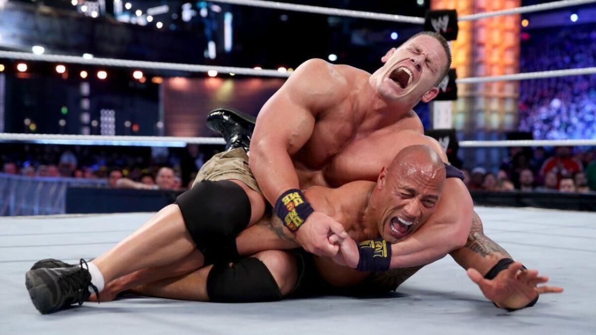 John Cena and The Rock