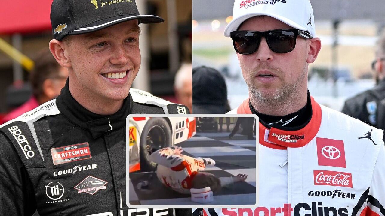 Denny Hamlin Breaks Silence on Conor Zilisch’s “Violent” Victory Lane Accident at Watkins Glen