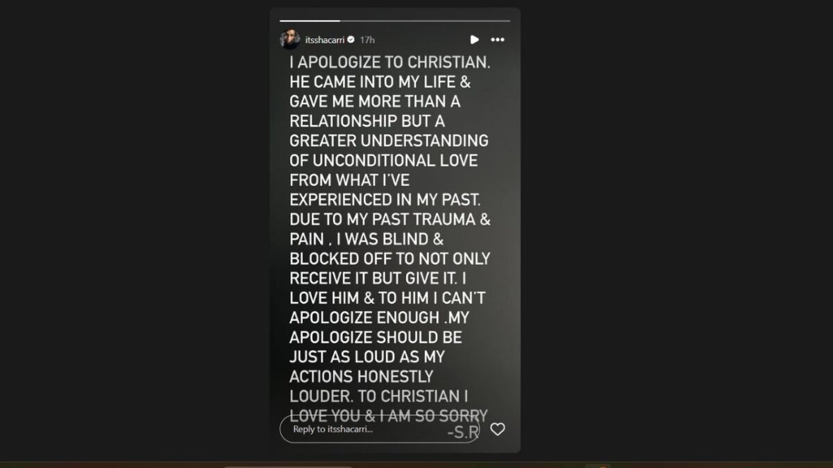 "Can't Apologize Enough," Sha'Carri Richardson Issues Apology to Boyfriend Christian Coleman Following Shocking Domestic Violence Arrest 1 Sha'Carri Richardson's apology