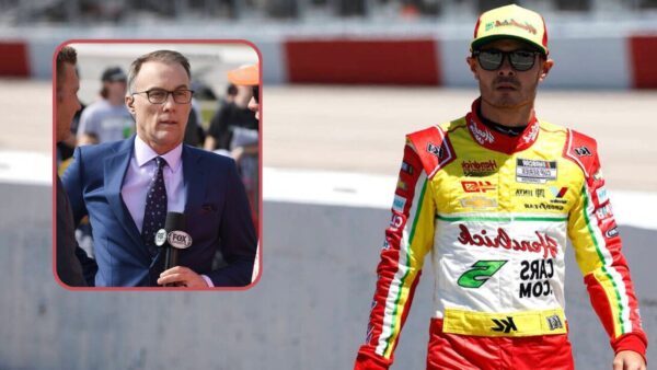 Kevin Harvick and Kyle Larson