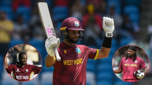 Shai Hope Joins Chris Gayle, Brian Lara in Elite List After West Indies’ Historic Win Over Pakistan