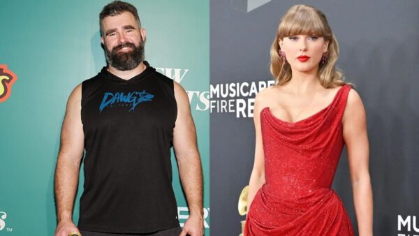 (Video) Taylor Swift’s Electrifying Minute-Long Introduction Leaves Jason Kelce Gasping for Air