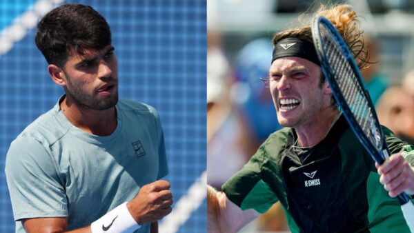 Carlos Alcaraz Expects a Tough Challenge Against Andrey Rublev Under the “Extreme Heat” at the Cincinnati Open