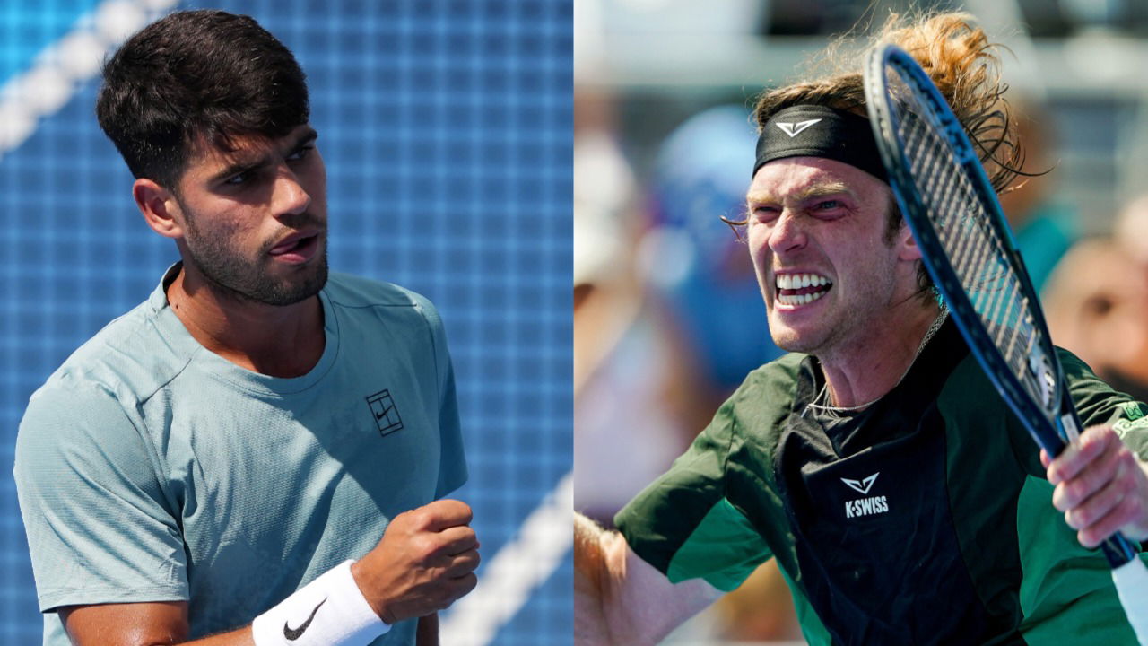 Carlos Alcaraz Expects a Tough Challenge Against Andrey Rublev Under the “Extreme Heat” at the Cincinnati Open