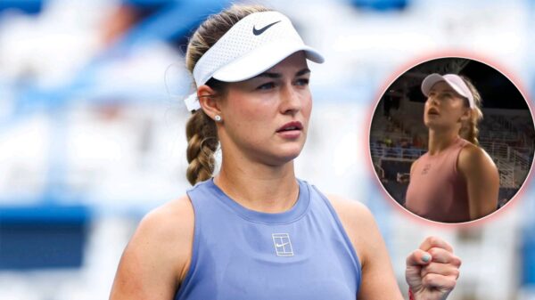 (Video) Anna Kalinskaya Expresses Frustration over ‘Drunk’ Fans Disrupting Her Match in Cincinnati
