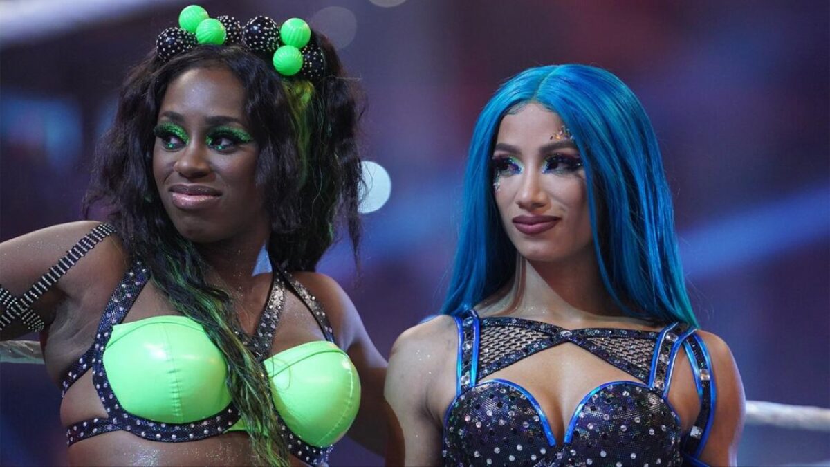 Naomi Credits Becky Lynch for Proving Motherhood Doesn’t End a Wrestling Career 1 Naomi and Sasha Banks