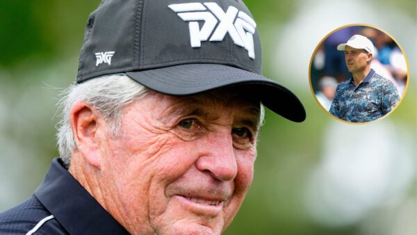 Gary Player and Jordan Spieth