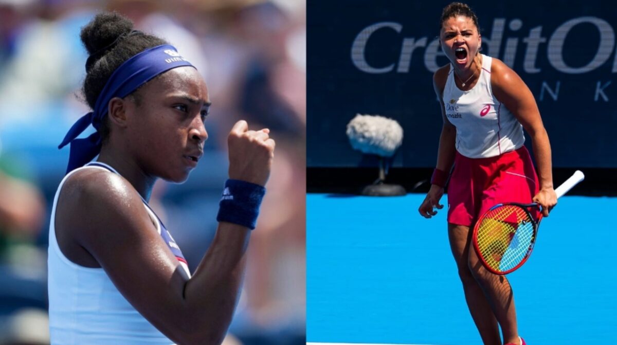 Coco Gauff and Jasmine Paolini (via X/The Tennis Letter)