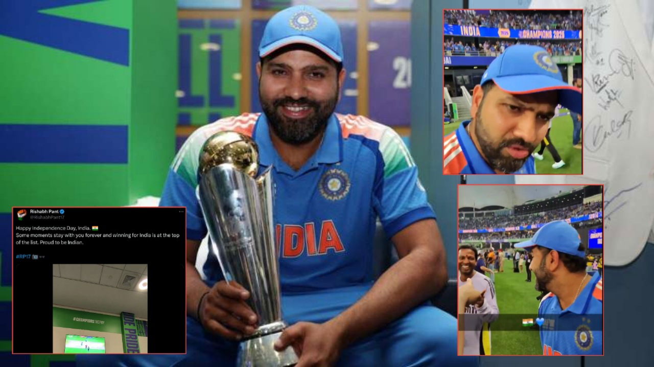 (Video) Rohit Sharma’s Unhinged Response to Rishabh Pant Telling Him to Take Retirement After Champions Trophy Win