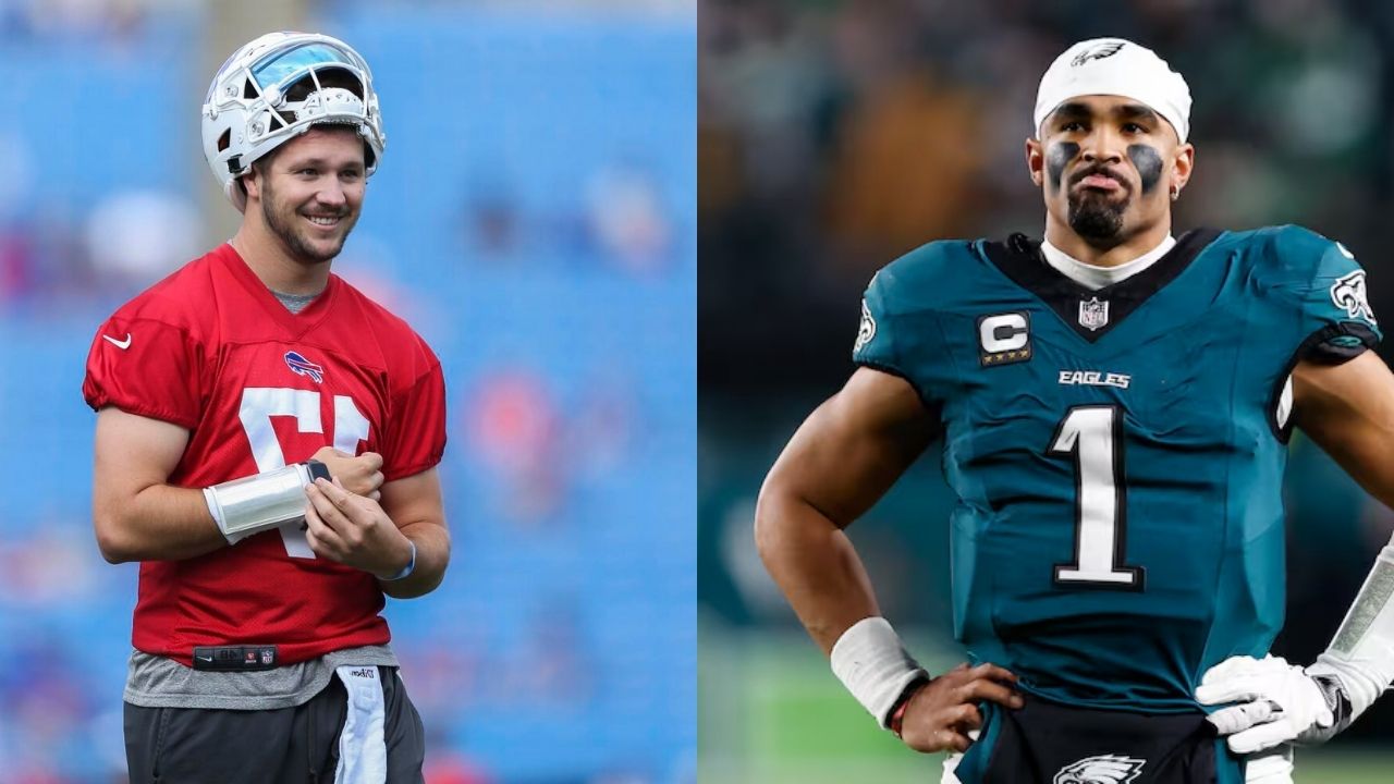 Simple Data Proves Why Jalen Hurts Is a Better Quarterback Currently Than Josh Allen!