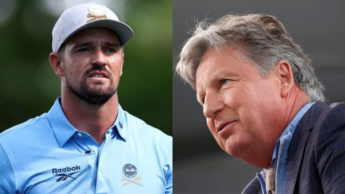 Bryson DeChambeau and Brandel Chamblee