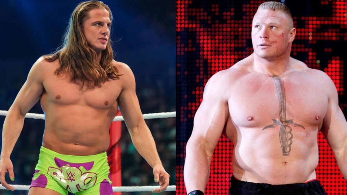 Matt Riddle and Brock Lesnar