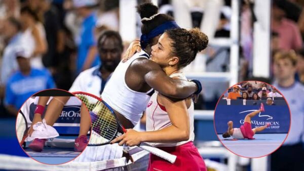 (Video) Jasmine Paolini Takes a Nasty Tumble During Cincinnati Open Quarterfinals Against Coco Gauff