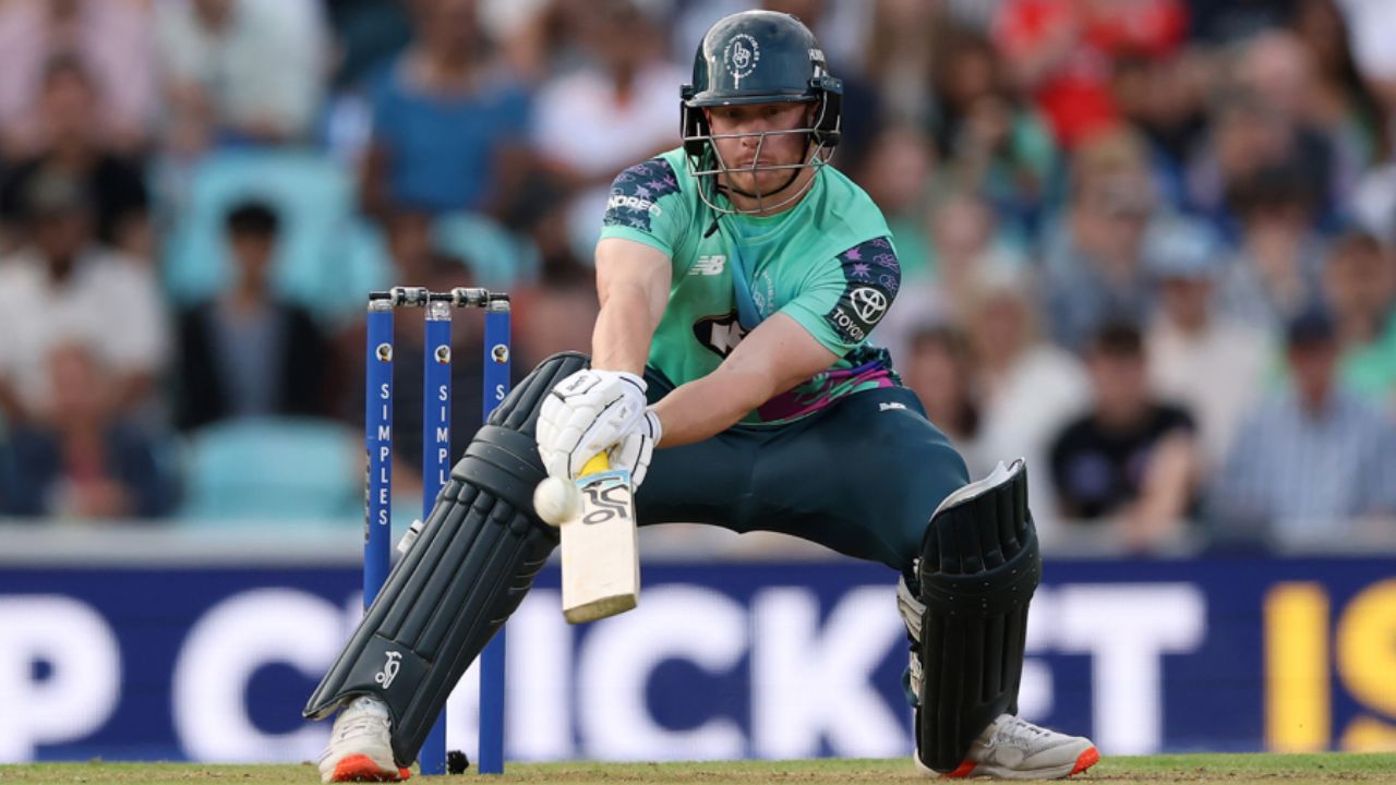 (Video) Jordan Cox Sets the Hundred on Fire by Smashing 4 Sixes in 5 Balls