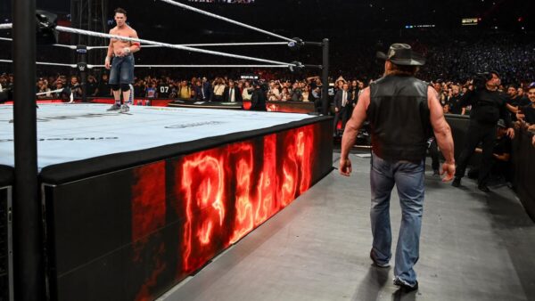 John Cena and Brock Lesnar
