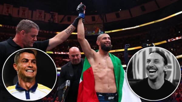 Cristiano Ronaldo and Zlatan Ibrahimovic ‘Celebrates’ Khamzat Chimaev’s UFC 319 Title Win