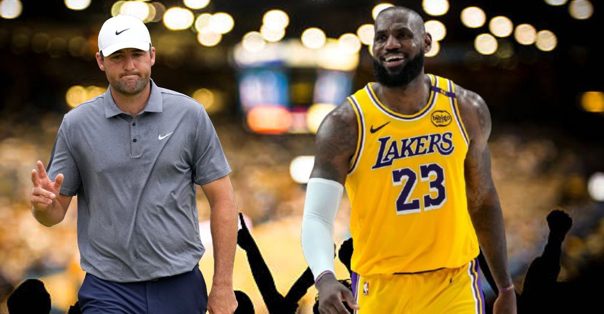 LeBron James Labels Scottie Scheffler ‘COLD’ After Sensational Chip-in Birdie