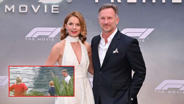 Christian Horner and Wife Geri Halliwell Spotted on Summer Vacation After Shock red bull axe