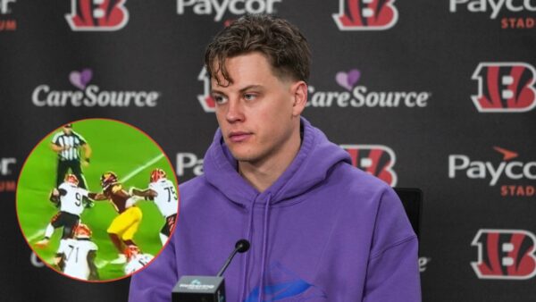(Video) Joe Burrow Gets Taken Down Brutally by Commanders’ Defense After Trying Too Hard in Preseason Game, O-Line Gets Exposed