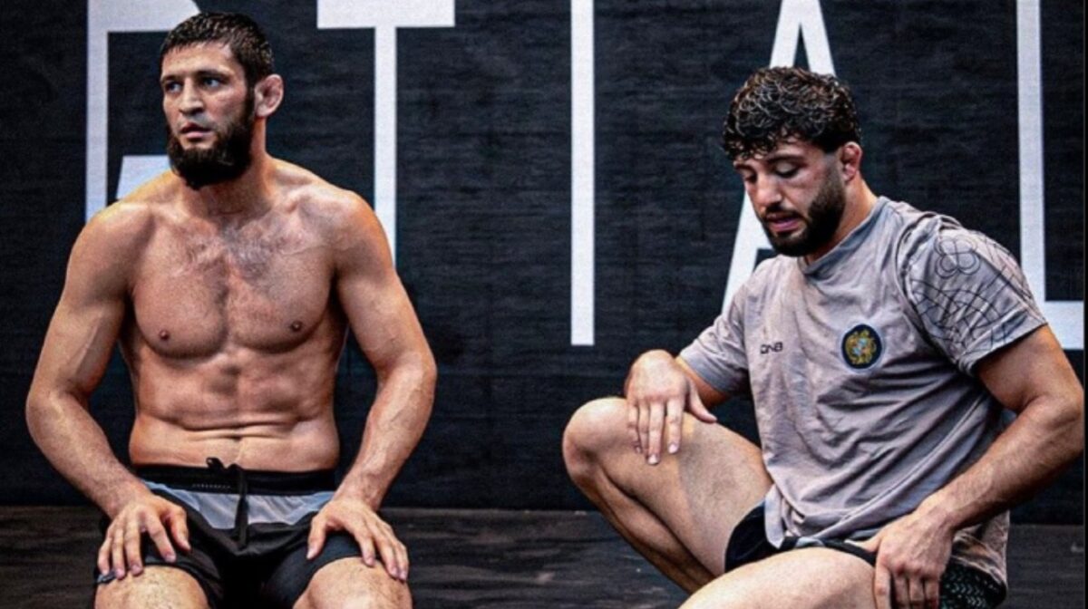 Khamzat Chimaev and Arman Tsarukyan