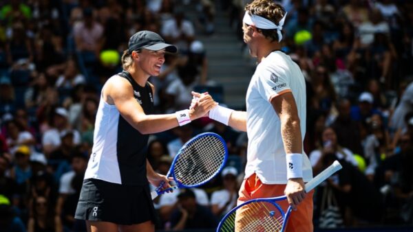 Casper Ruud in Awe of Iga Swiatek’s Dedication for Competing in the US Open Mixed Doubles Directly After Cincinnati Open