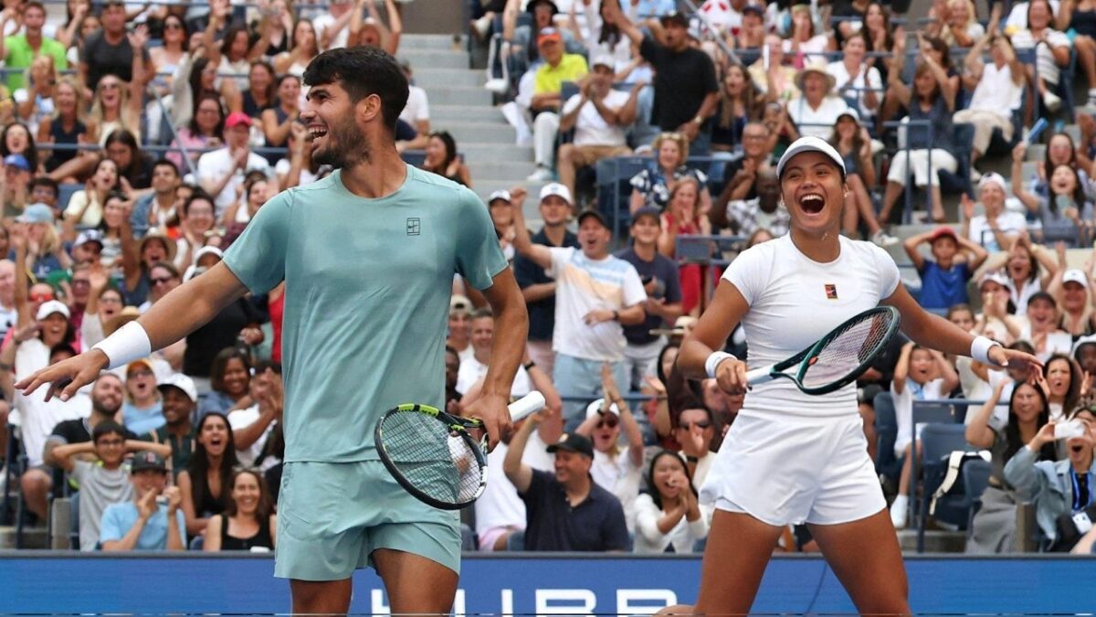 Carlos Alcaraz and Emma Raducanu