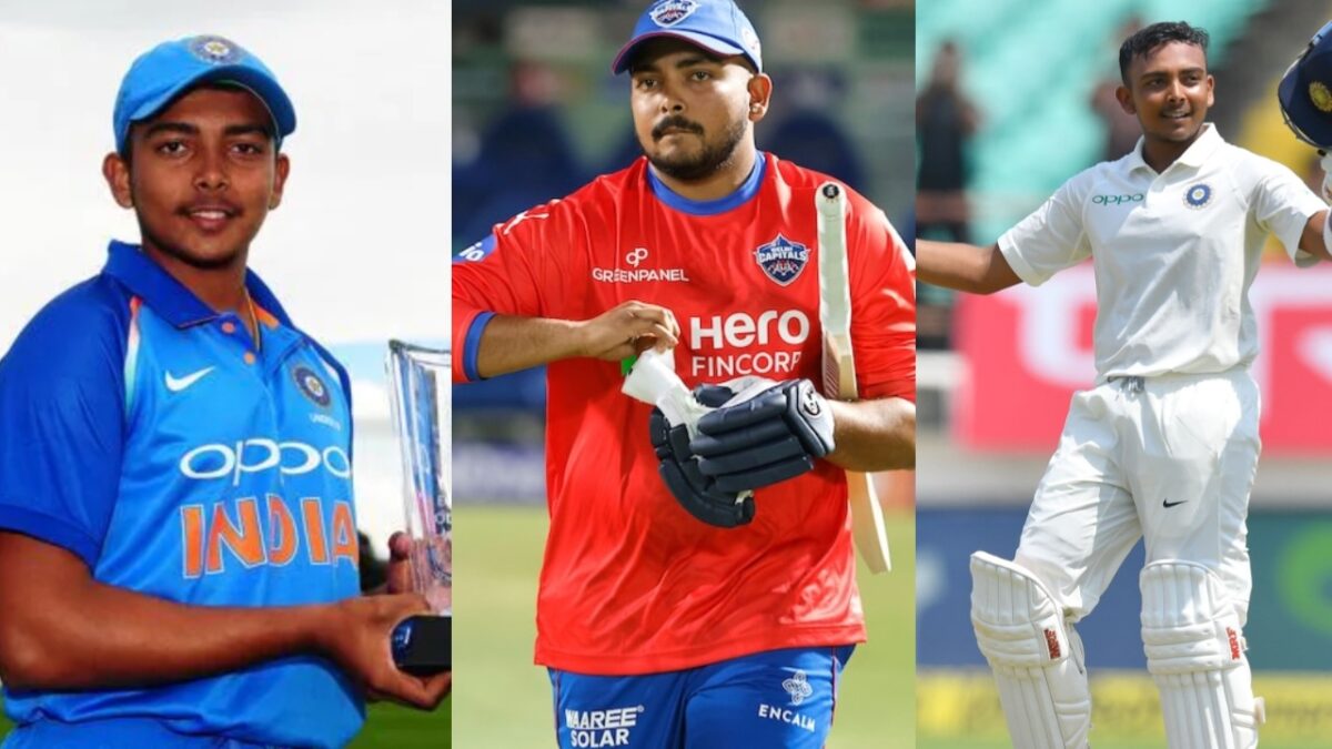 Prithvi Shaw career