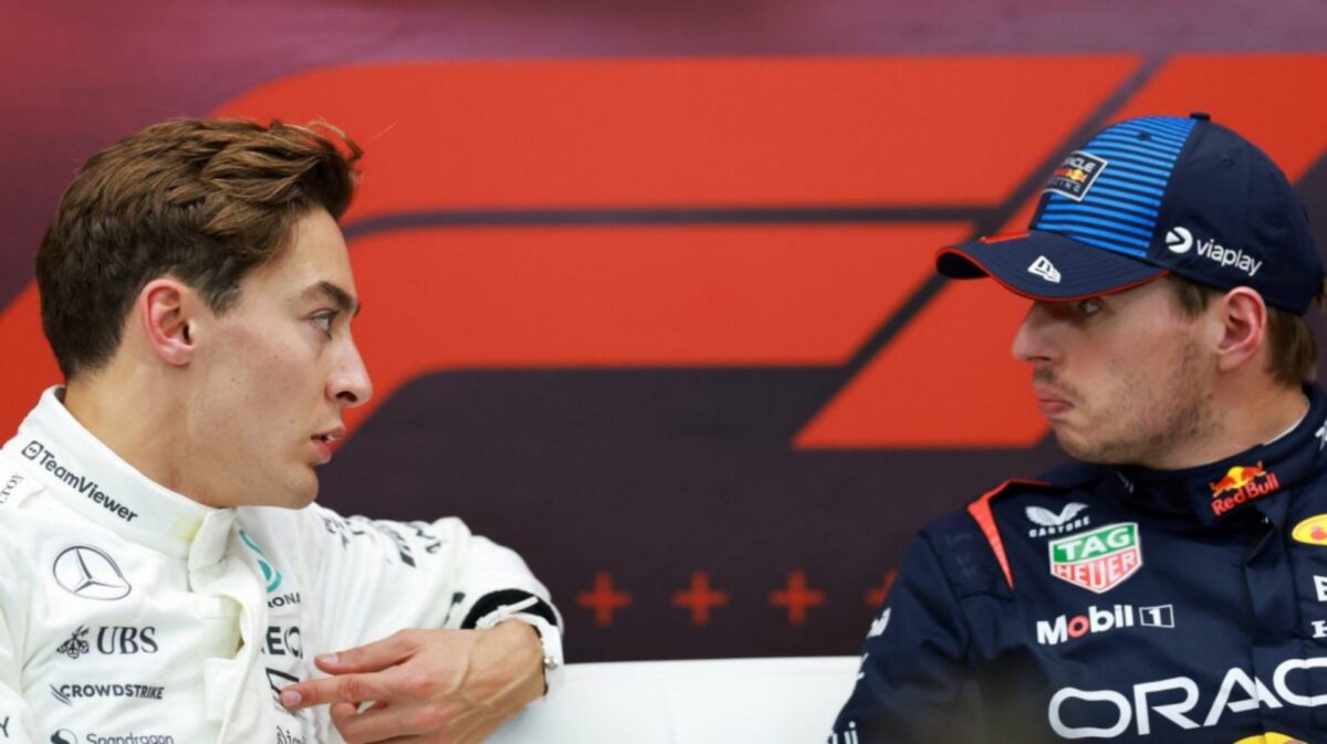 Helmut Marko Admits Red Bull 'Counting on' Max Verstappen for 2026 Title Fight 1 Max Verstappen and George Russell