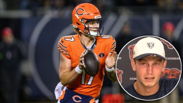 (Video) ‘Emotional’ Tyson Bagent Cries His Heart out After Signing $10 Million Contract Extension with Bears