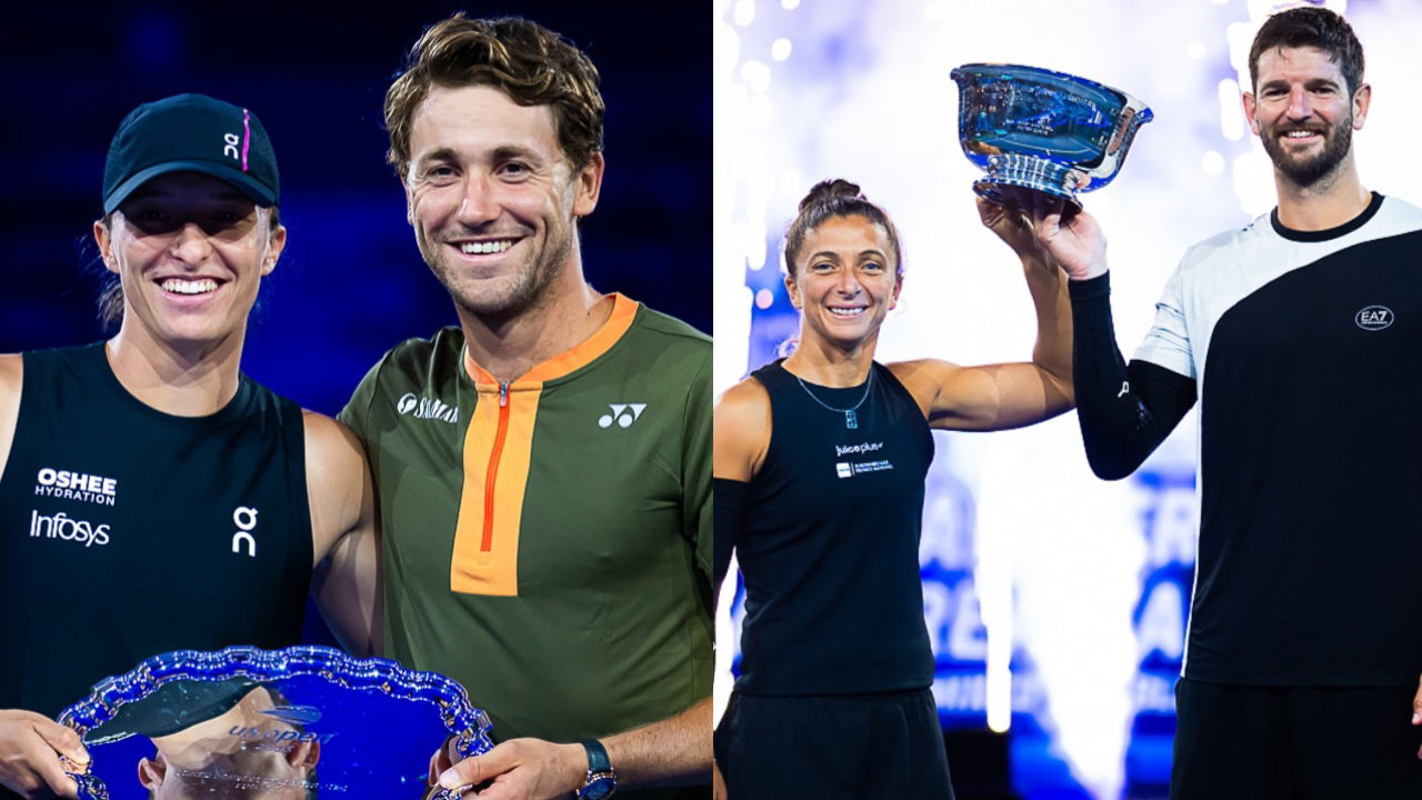 Sara Errani and Andrea Vavassori Send Strong Message After Beating Iga Swiatek and Casper Ruud in Revamped US Open Mixed Doubles