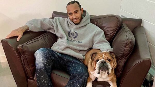 Lewis Hamilton Recalls Hilarious 3D Movie Outing with pet dog roscoe