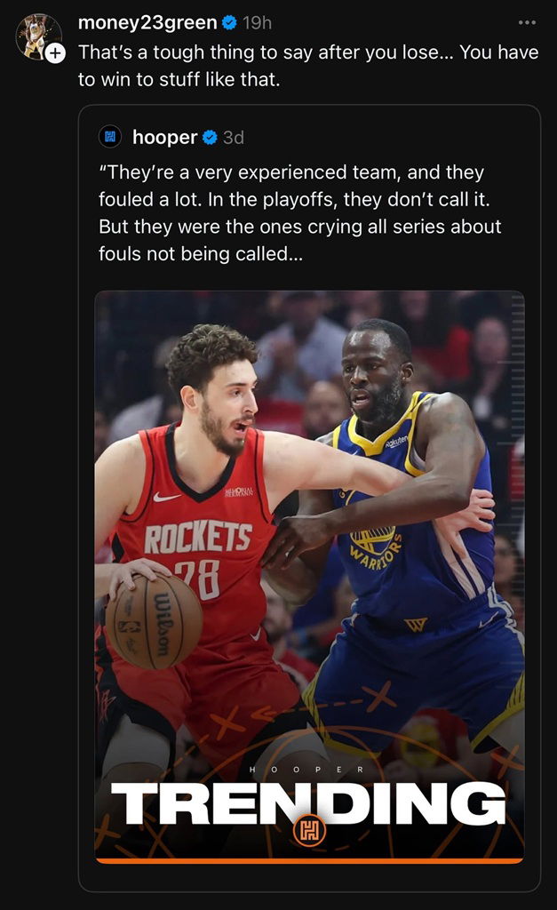 Draymond Green Claps Back at Alperen Sengun Over Playoff Whistle: "Hold that L" 1 Draymond Green Reply 1