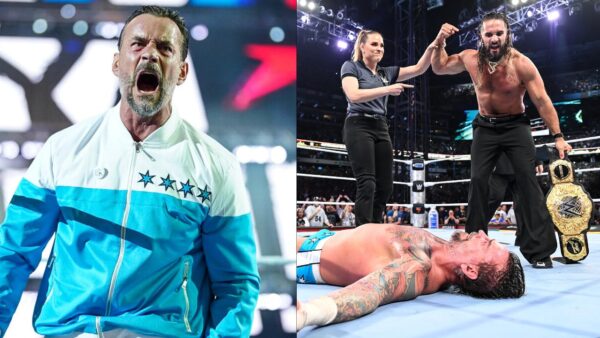 CM Punk and Seth Rollins