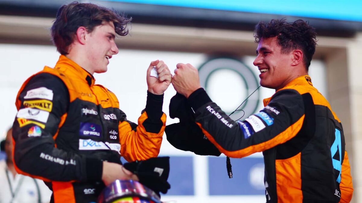 Oscar Piastri Reveals 'Waffle' Hobby with Lando Norris Amid 2025 title charge 1 Oscar Piastri and Lando Norris (via F1)