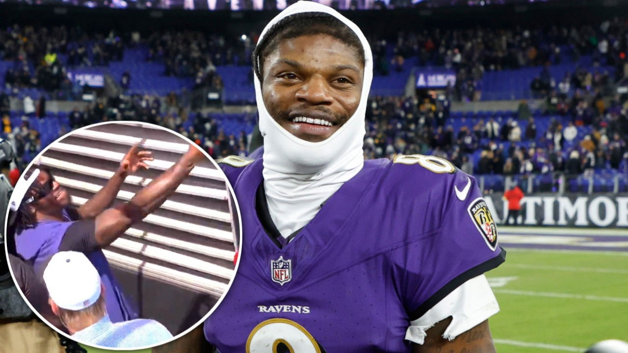 (Video) Lamar Jackson’s Questionable Gesture Towards a Commanders Fan Goes Viral