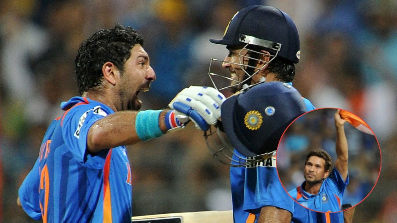 Sachin Tendulkar Discloses the Real Reason Behind Promoting MS Dhoni over Yuvraj Singh in 2011 World Cup Final
