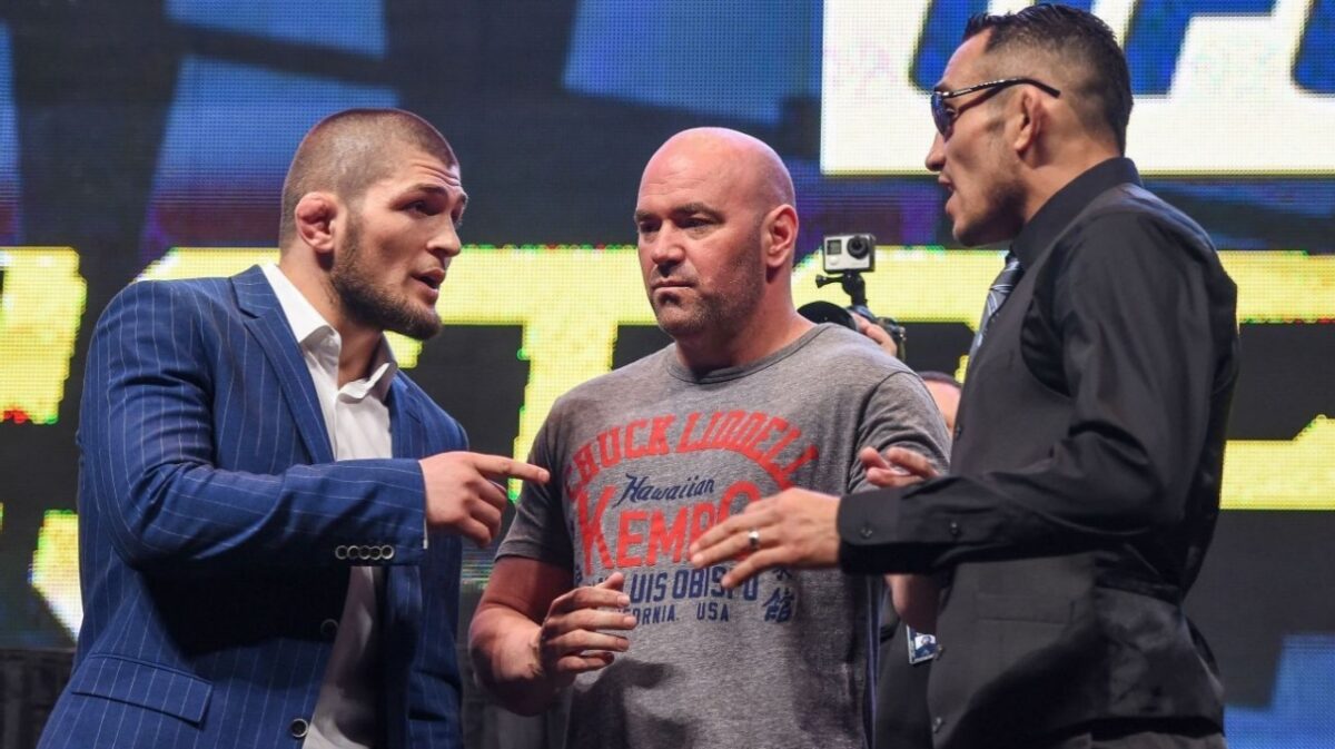 Tony Ferguson Reveals Khabib Nurmagomedov's Dad Saved 'The Eagle' from big-time Embarrassment at UFC 209 1 Khabib Nurmagomedov Tony Ferguson