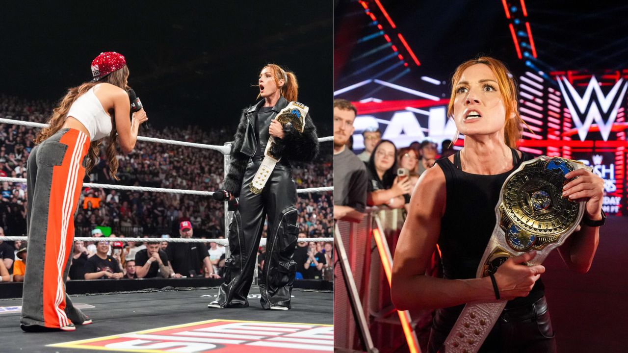 (Video) Becky Lynch’s Hilarious Reaction After Being Insulted by Nikki Bella in Heated Exchange on Raw