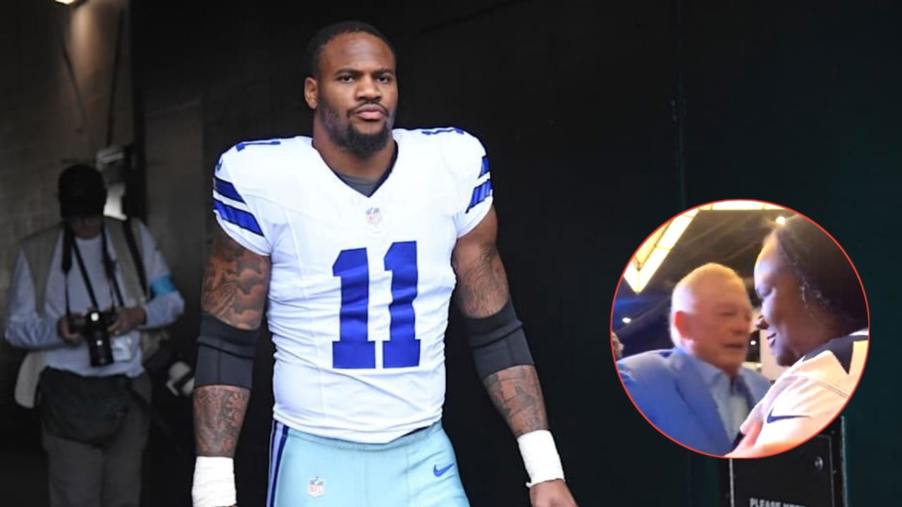 (Video) Jerry Jones Links up with Micah Parsons’ Mother Amid Rising Tensions over Contract Negotiations