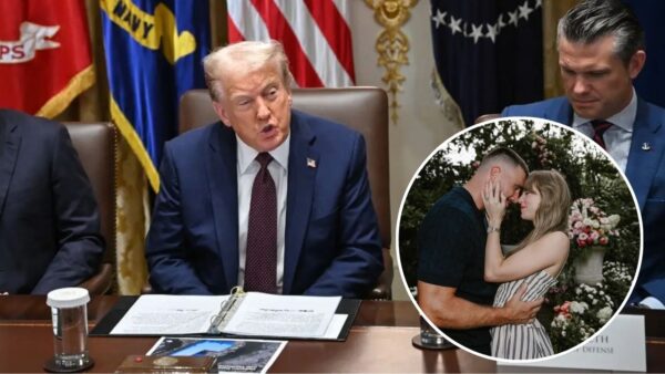 (Video) President Donald Trump’s Candid Reaction to Taylor Swift and Travis Kelce Getting Engaged