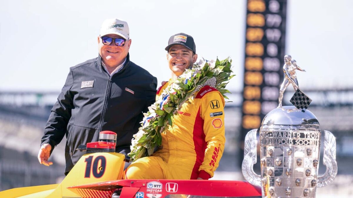 Chip Ganassi Breaks Silence on Potential NASCAR return 1 Chip Ganassi with Alex Palou (via Imagn)