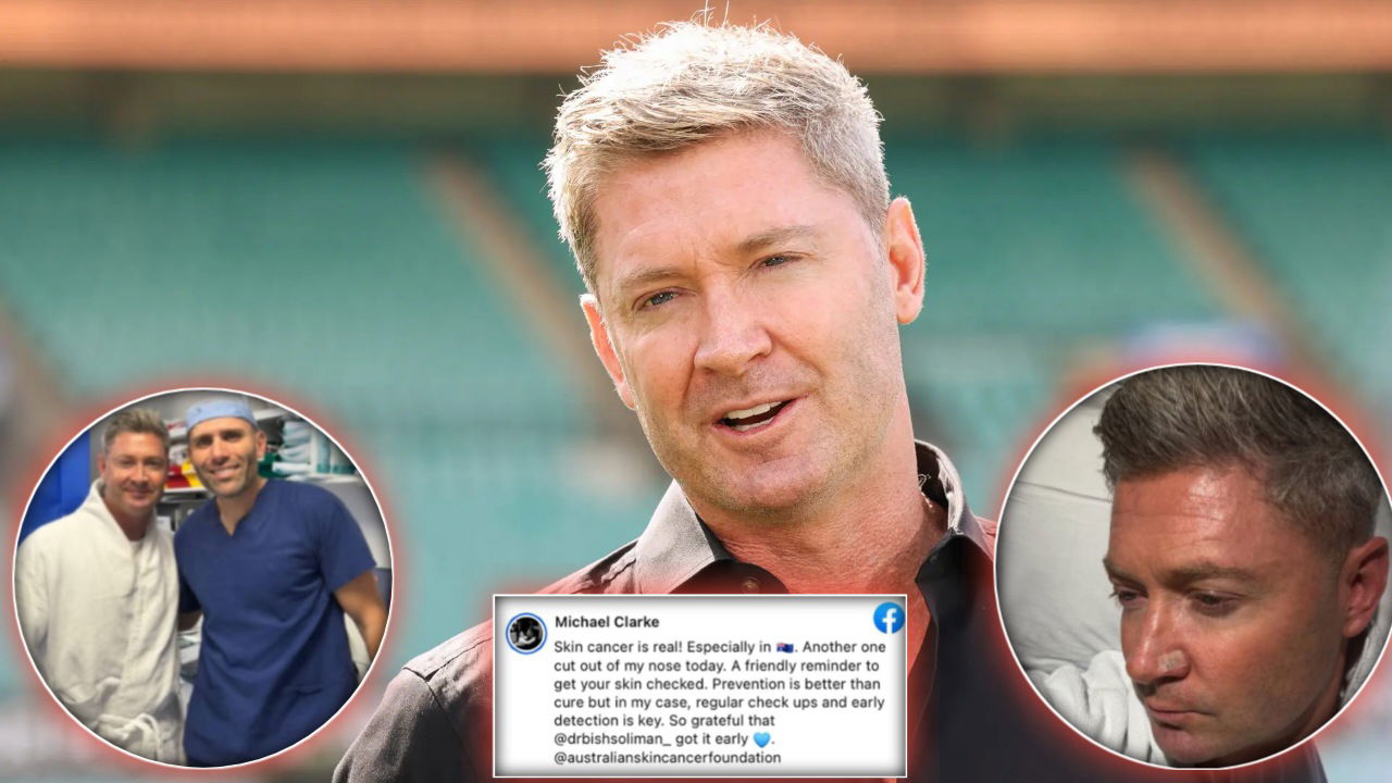 Australian World Cup-Winning Captain Michael Clarke Diagnosed with Skin Cancer, Shares Important Update