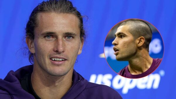 Alexander Zverev and Carlos Alcaraz