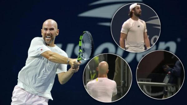 (Video) Outrageous Scenes as Security Guard Interrupts the Match Between Adrian Mannarino and Jordan Thompson at the US Open