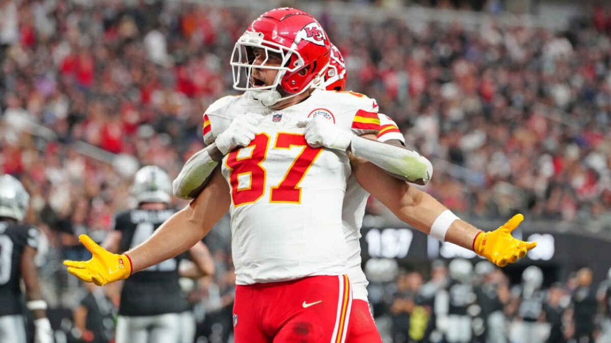 Travis Kelce Getting Engaged to Taylor Swift Leads to 200% Spike in His Jersey Sales