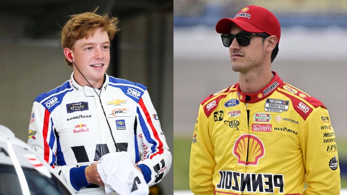 “Largest Jump in Motorsports!” Joey Logano Spill the Beans on Real Reason Behind Connor Zilisch’s Cup Struggles 1 Connor Zilisch (via Getty), Joey Logano (via NKP Images)