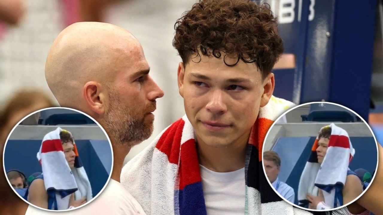 (Video) Teary-Eyed Ben Shelton Leaves Court as Injury Spoils His US Open Dream