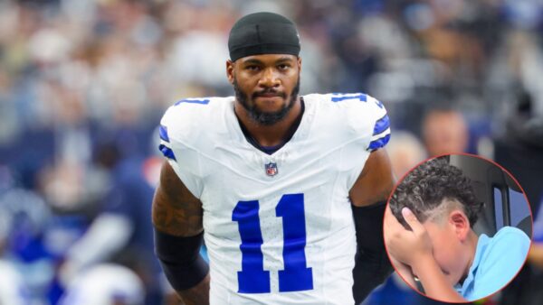 Micah Parsons Apologizes to Tearful Young Cowboys Fan After Trade