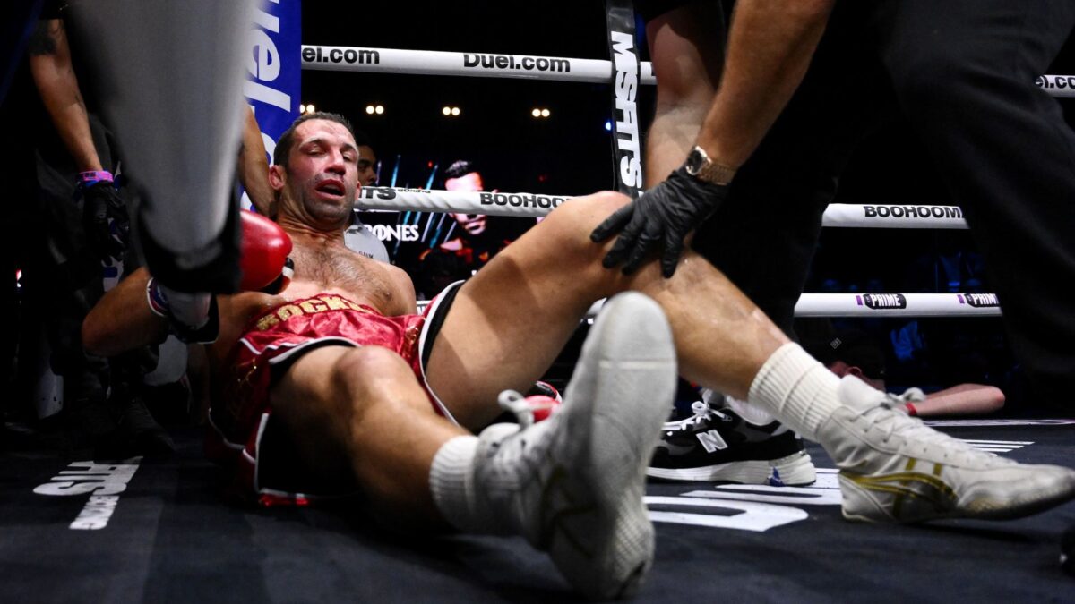 "Love to See This" - Luke Rockhold and Darren Till Having Drinks After Brutal Fight Wins the Internet 1 Luke Rockhold getting treated after brutal knockout
