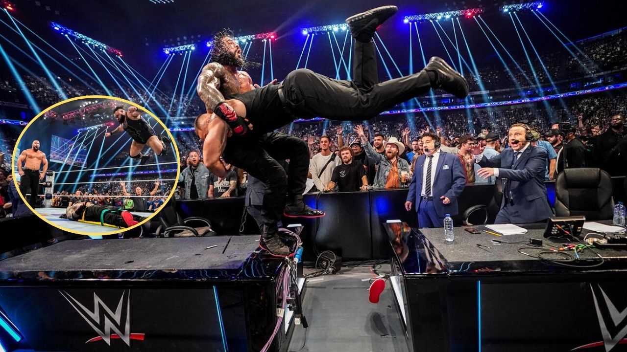 Roman Reigns Gets Annihilated by Bronson Reed and Bron Breakker in Savage Post-Match Assault at Clash in Paris